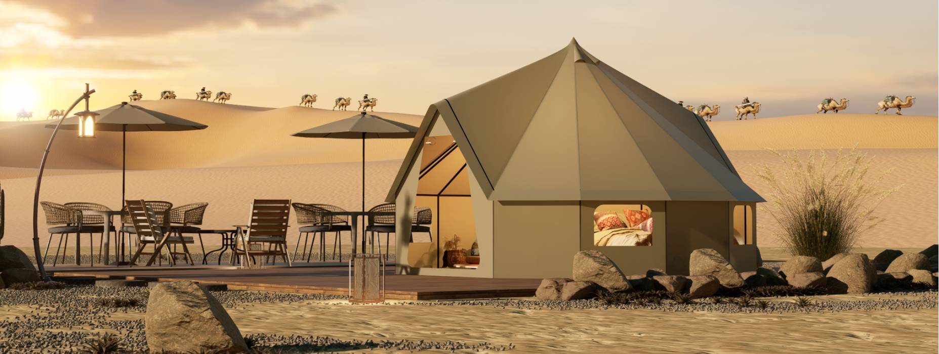 洛隆县露营酒店帐篷产品